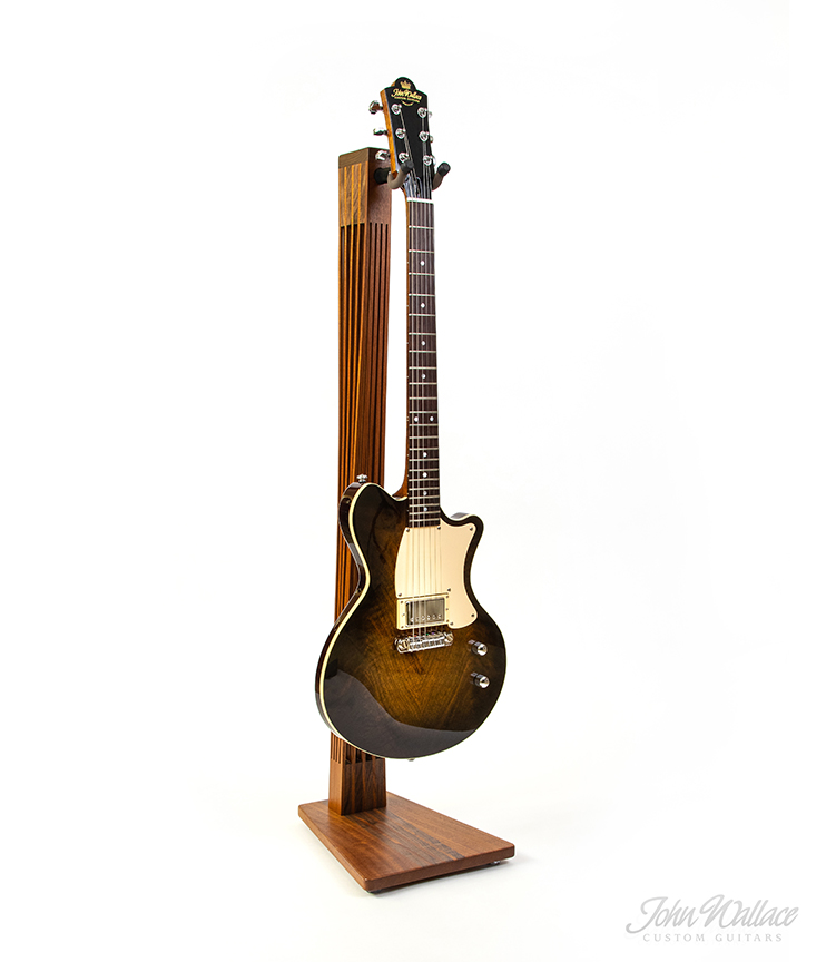 The Cascade Guitar Stand.  John Wallace Custom Guitars